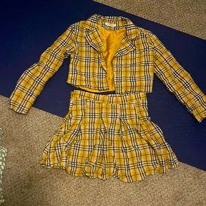 Jacket and skirt set